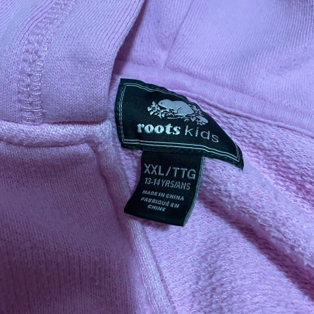 Roots pink sweater size 14 (kids) - Picture 2 of 4